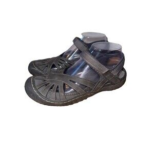 J Sport By Jambu Womens Shoes Poppy Gray Mary Jane Memory Foam Shoes 7M